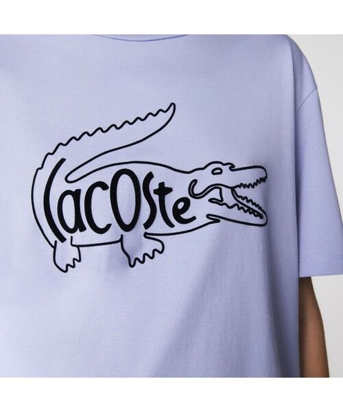 LACOSTE / ラコステ Tシャツ | クロコロゴプリントTシャツ | 詳細7