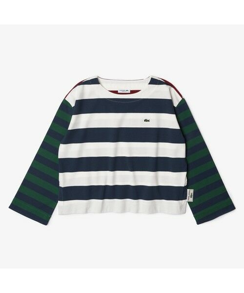 LACOSTE / ラコステ Tシャツ | コンビネーションボーダーTシャツ | 詳細4