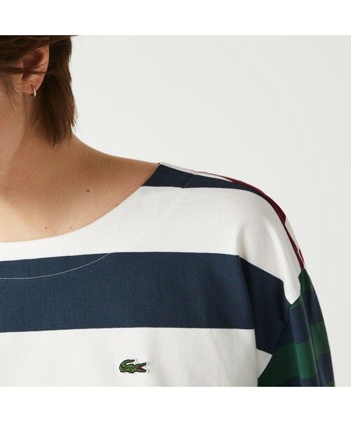 LACOSTE / ラコステ Tシャツ | コンビネーションボーダーTシャツ | 詳細5