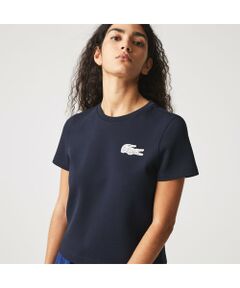 Made In France レースクロックグラフィッククルーネックTシャツ