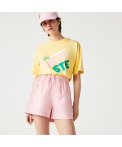 ラコステロゴプリントボクシーTシャツ