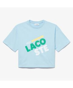 ラコステロゴプリントボクシーTシャツ