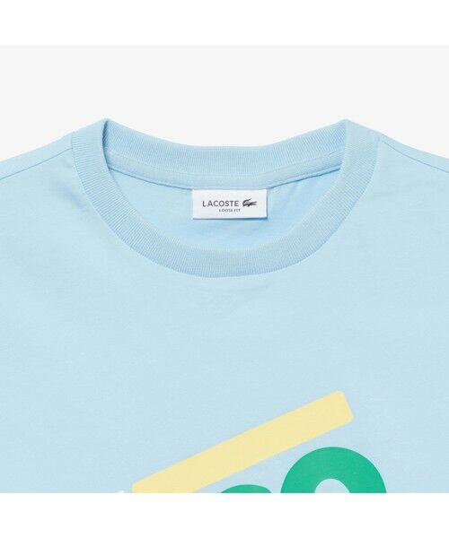 LACOSTE / ラコステ Tシャツ | ラコステロゴプリントボクシーTシャツ | 詳細5