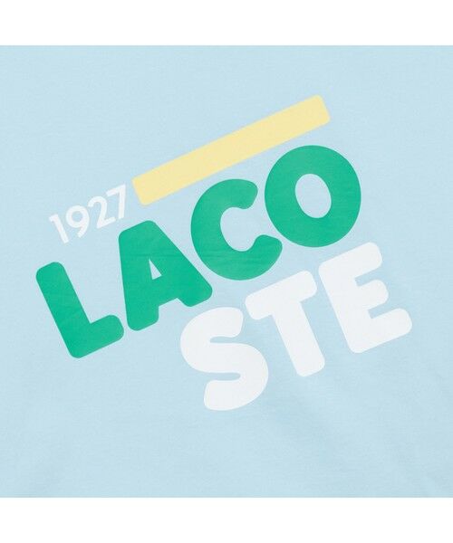 LACOSTE / ラコステ Tシャツ | ラコステロゴプリントボクシーTシャツ | 詳細7