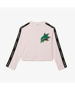 LACOSTE / ラコステ Tシャツ | シーズナルグラフィッククロップド長袖Tシャツ
