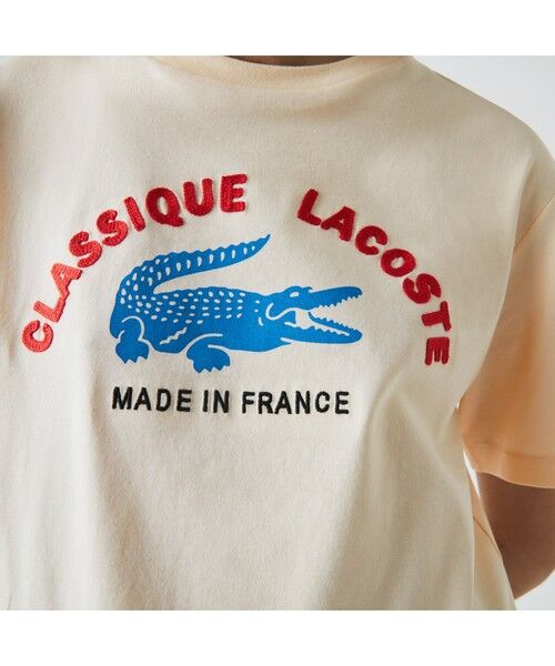 LACOSTE / ラコステ Tシャツ | 『Made in France』オーガニックコットンTシャツ | 詳細4