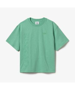 LACOSTE L!VE ネームステッチボックスTシャツ