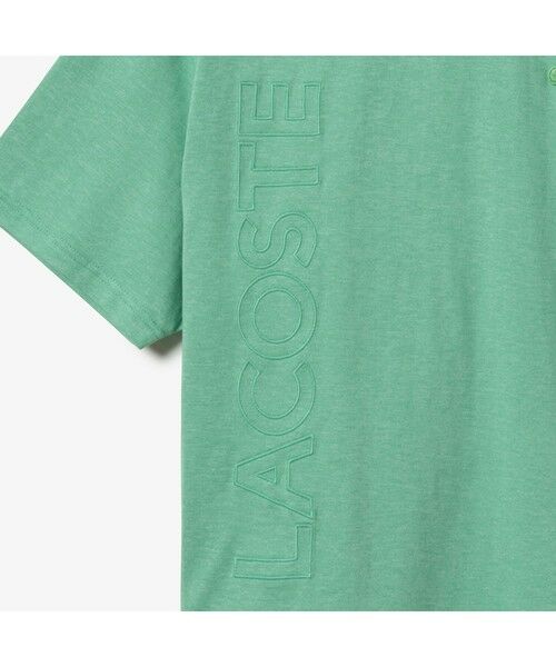 LACOSTE / ラコステ Tシャツ | LACOSTE L!VE ネームステッチボックスTシャツ | 詳細6