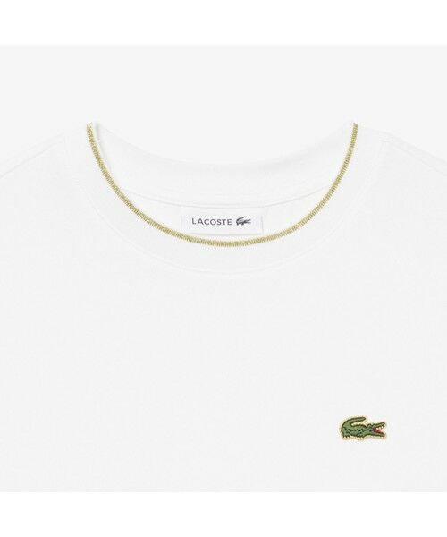 LACOSTE / ラコステ Tシャツ | ゴールドステッチTシャツ | 詳細2