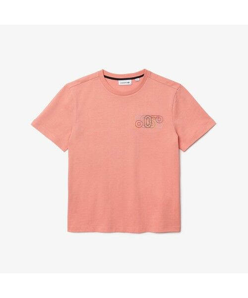 LACOSTE / ラコステ Tシャツ | グラフィックロゴステッチTシャツ | 詳細8