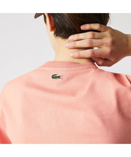 LACOSTE / ラコステ Tシャツ | グラフィックロゴステッチTシャツ | 詳細9