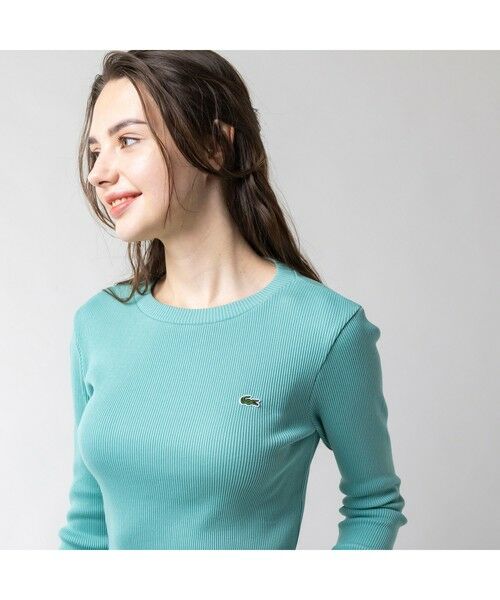 LACOSTE / ラコステ Tシャツ | リブニットロングスリーブTシャツ | 詳細3