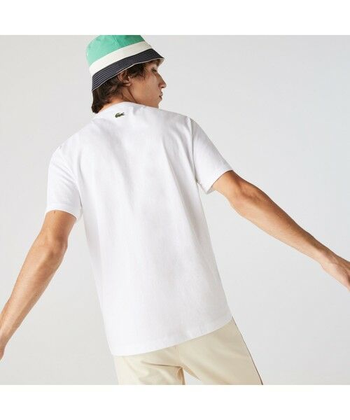 LACOSTE / ラコステ Tシャツ | ヘリテージビッグロゴ刺しゅうTシャツ | 詳細2