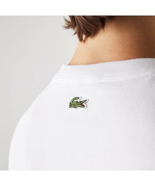 LACOSTE / ラコステ Tシャツ | ヘリテージビッグロゴ刺しゅうTシャツ | 詳細3