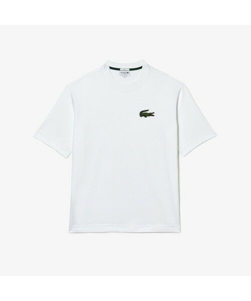 LACOSTE / ラコステ Tシャツ | オーガニックコットンルーズフィットリアルクロコTシャツ | 詳細1