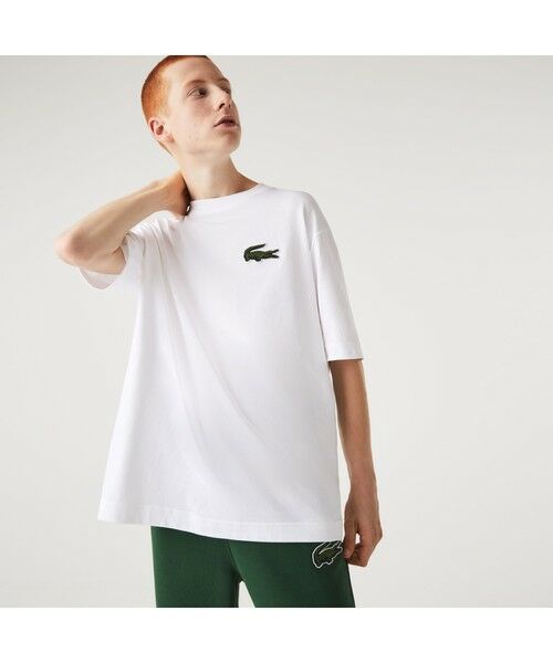 LACOSTE / ラコステ Tシャツ | オーガニックコットンルーズフィットリアルクロコTシャツ | 詳細5