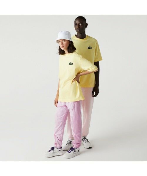 LACOSTE / ラコステ Tシャツ | オーガニックコットンルーズフィットリアルクロコTシャツ | 詳細6