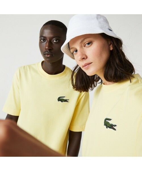 LACOSTE / ラコステ Tシャツ | オーガニックコットンルーズフィットリアルクロコTシャツ | 詳細7