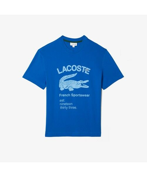 LACOSTE / ラコステ Tシャツ | トーン・オン・トーングラフィックTシャツ | 詳細1