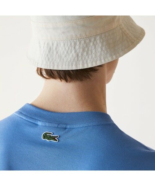 LACOSTE / ラコステ Tシャツ | フロントボーダー切り替えクルーネックTシャツ | 詳細5