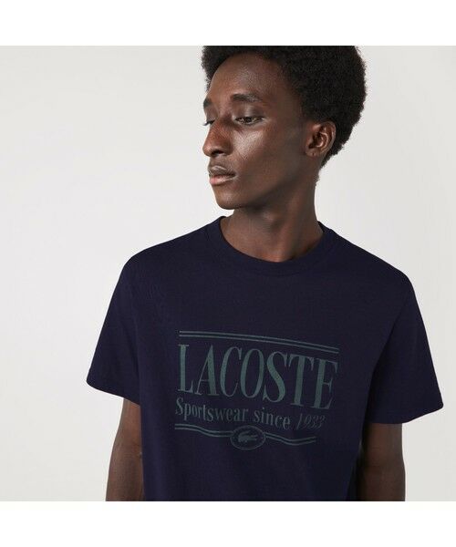 LACOSTE / ラコステ Tシャツ | 【EC限定】ラコステタイポグラフィTシャツ | 詳細6