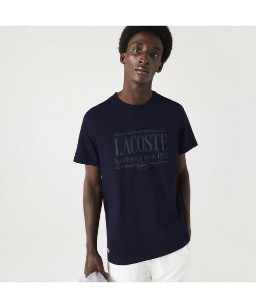 LACOSTE / ラコステ Tシャツ | 【EC限定】ラコステタイポグラフィTシャツ | 詳細9