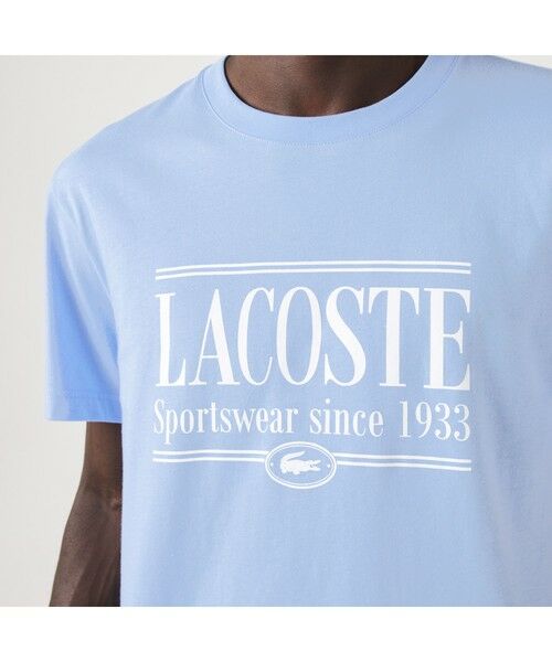 LACOSTE / ラコステ Tシャツ | 【EC限定】ラコステタイポグラフィTシャツ | 詳細18