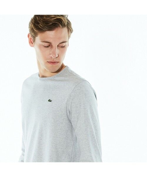 LACOSTE / ラコステ Tシャツ | クルーネックロングTシャツ | 詳細1