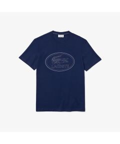 オーバルワニロゴステッチTシャツ