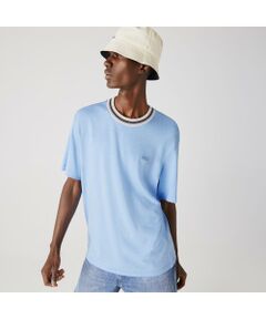 LACOSTE / ラコステ Tシャツ | ボーダーネックワントーンTシャツ