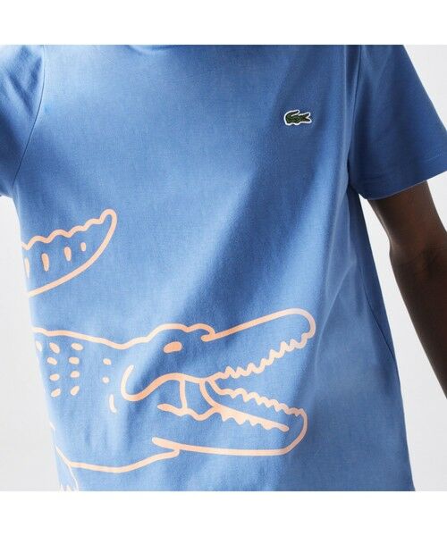 LACOSTE / ラコステ Tシャツ | オーガニックコットンビッグワニロゴプリントTシャツ | 詳細7