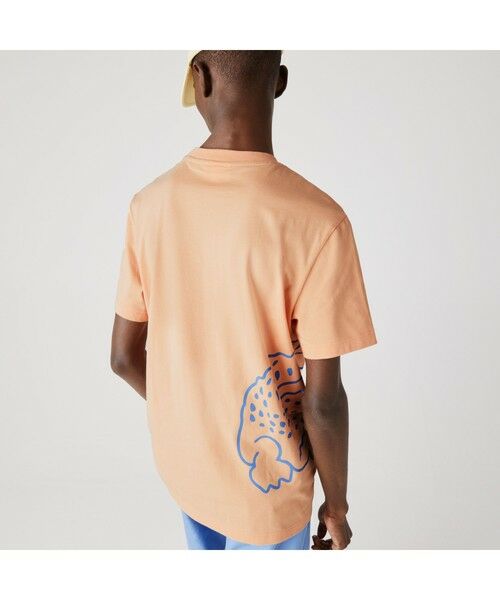 LACOSTE / ラコステ Tシャツ | オーガニックコットンビッグワニロゴプリントTシャツ | 詳細9