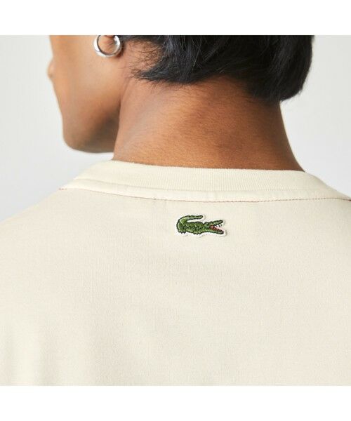 LACOSTE / ラコステ Tシャツ | カレッジロゴオーガニックコットンTシャツ | 詳細3