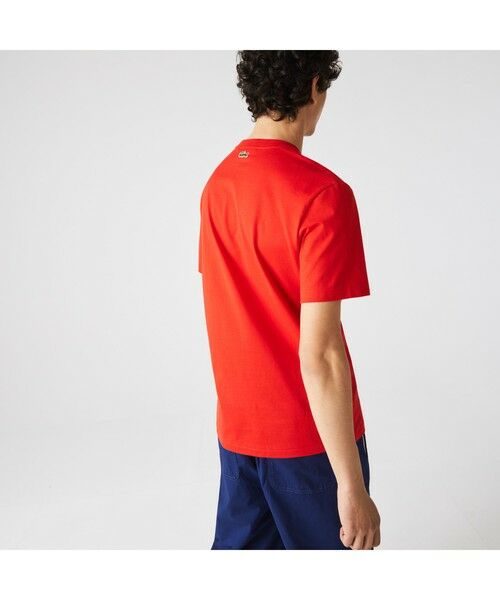 LACOSTE / ラコステ Tシャツ | カレッジロゴオーガニックコットンTシャツ | 詳細9