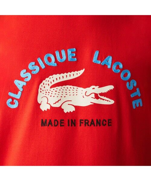 LACOSTE / ラコステ Tシャツ | カレッジロゴオーガニックコットンTシャツ | 詳細11