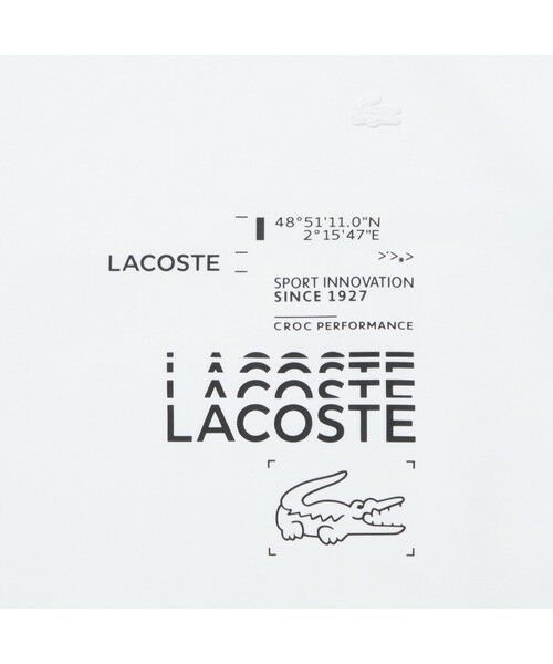 LACOSTE / ラコステ Tシャツ | マルチプリントウルトラドライ鹿の子Tシャツ | 詳細12