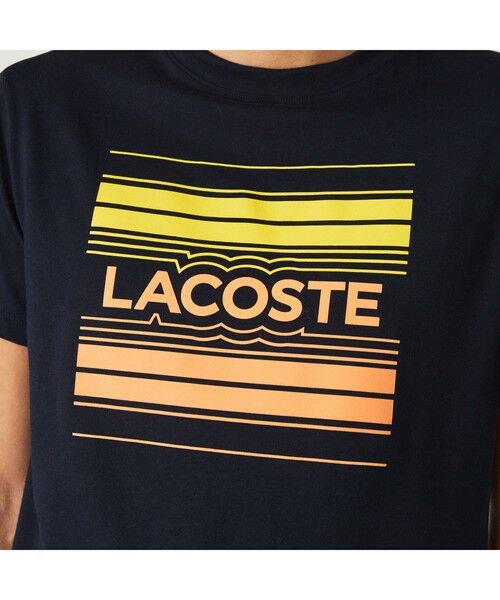 LACOSTE / ラコステ Tシャツ | ベーシックグラフィックウルトラドライクルーネックTシャツ | 詳細7