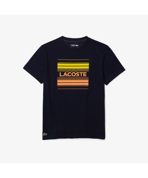 LACOSTE / ラコステ Tシャツ | ベーシックグラフィックウルトラドライクルーネックTシャツ | 詳細8