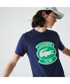 LACOSTEクラブラバープリントTシャツ