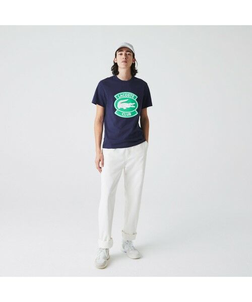 LACOSTE / ラコステ Tシャツ | LACOSTEクラブラバープリントTシャツ | 詳細1