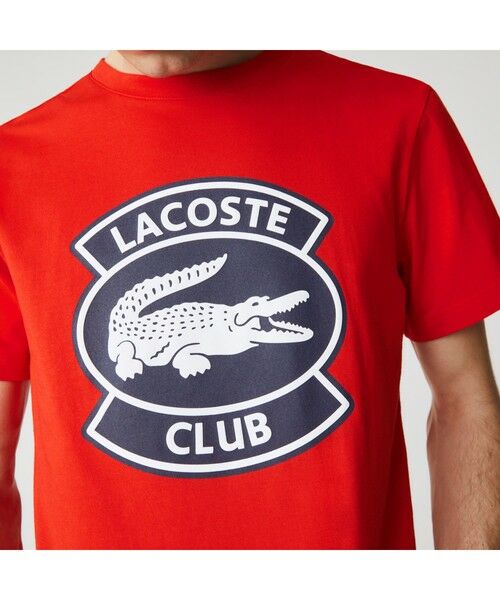 LACOSTE / ラコステ Tシャツ | LACOSTEクラブラバープリントTシャツ | 詳細7