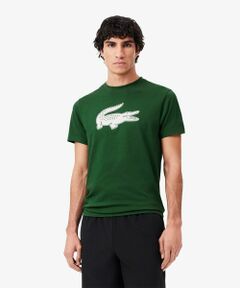 LACOSTE / ラコステ Tシャツ | コットンブレンドウルトラドライロゴプリント半袖Tシャツ