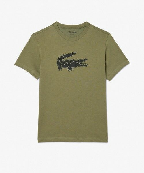 LACOSTE / ラコステ Tシャツ | コットンブレンドウルトラドライロゴプリントTシャツ | 詳細13