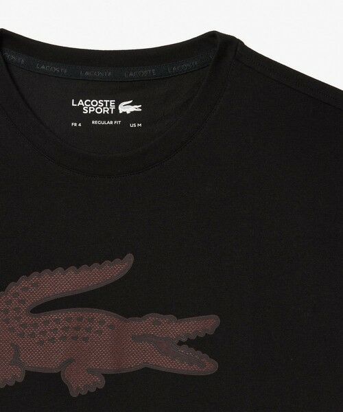 LACOSTE / ラコステ Tシャツ | コットンブレンドウルトラドライロゴプリントTシャツ | 詳細18