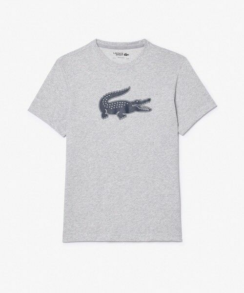 LACOSTE / ラコステ Tシャツ | コットンブレンドウルトラドライロゴプリントTシャツ | 詳細19