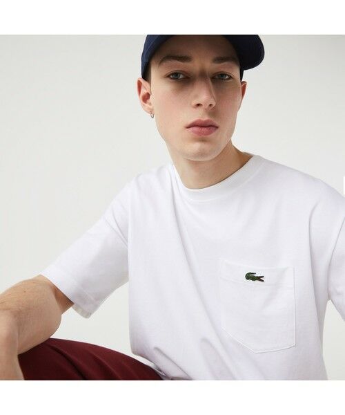 LACOSTE / ラコステ Tシャツ | ラコステライブ バックプリントポケットTシャツ | 詳細2