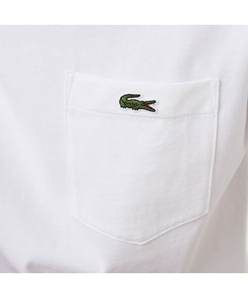 LACOSTE / ラコステ Tシャツ | ラコステライブ バックプリントポケットTシャツ | 詳細3