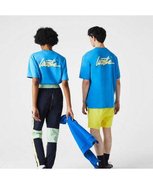 LACOSTE / ラコステ Tシャツ | ラコステライブ バックプリントポケットTシャツ | 詳細17