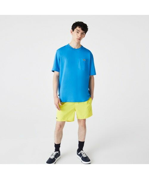 LACOSTE / ラコステ Tシャツ | ラコステライブ バックプリントポケットTシャツ | 詳細19