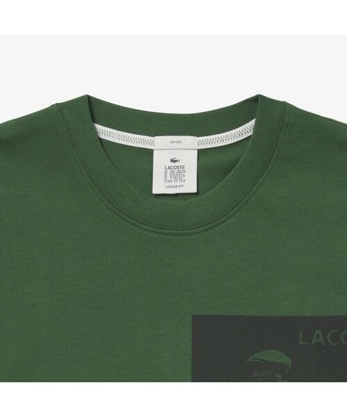 LACOSTE / ラコステ Tシャツ | ラコステライブ ルネ・ラコステフォトプリントTシャツ | 詳細9